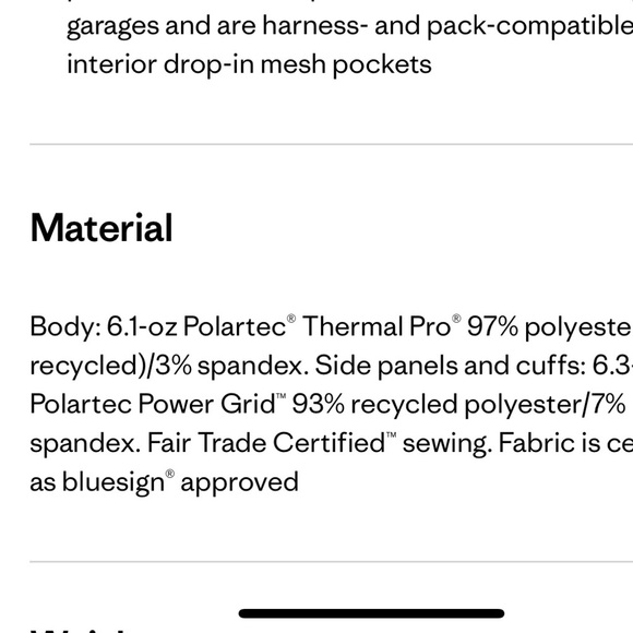 Patagonia Men's sz S Dark Blue R2 Fleece Jacket  Red Accents zip front retool - Picture 8 of 8